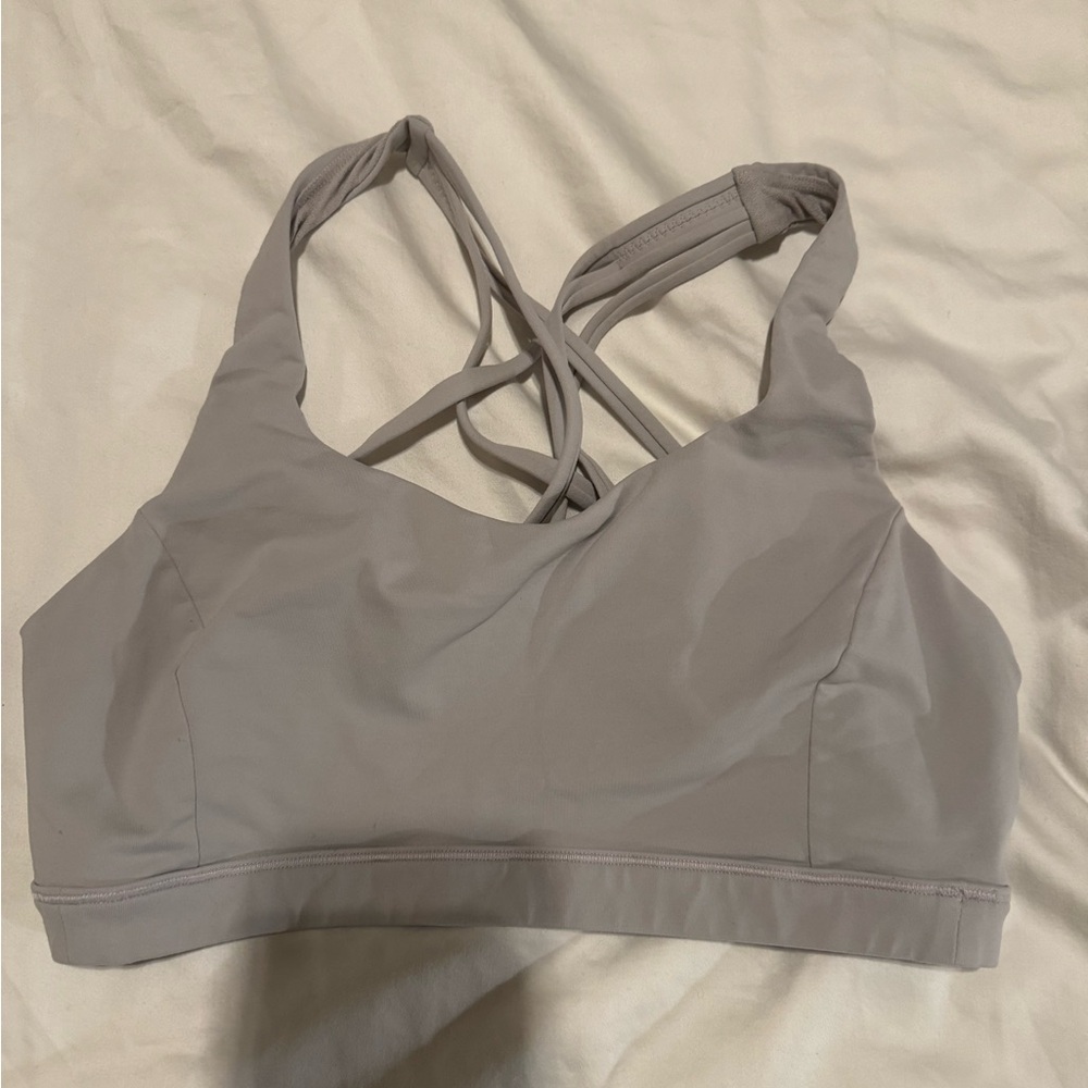 lululemon athletica Cross-Back Sports Bra - lilac purple